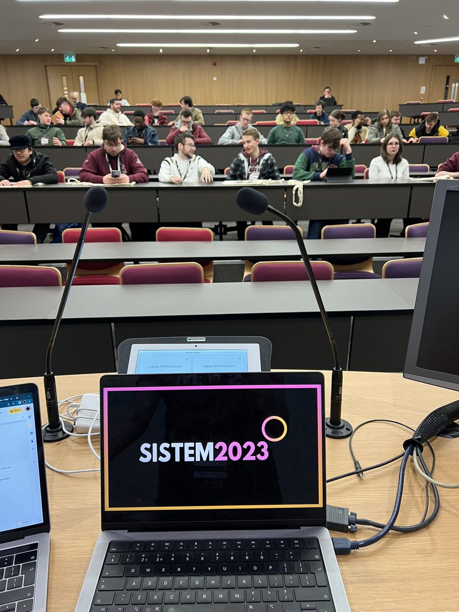 SISTEM_conf's tweet image. If you’re posting about SISTEM, make sure to use our hashtag #SISTEM2023 🥰🥰🥰 We can’t wait to see you all enjoying the conference!