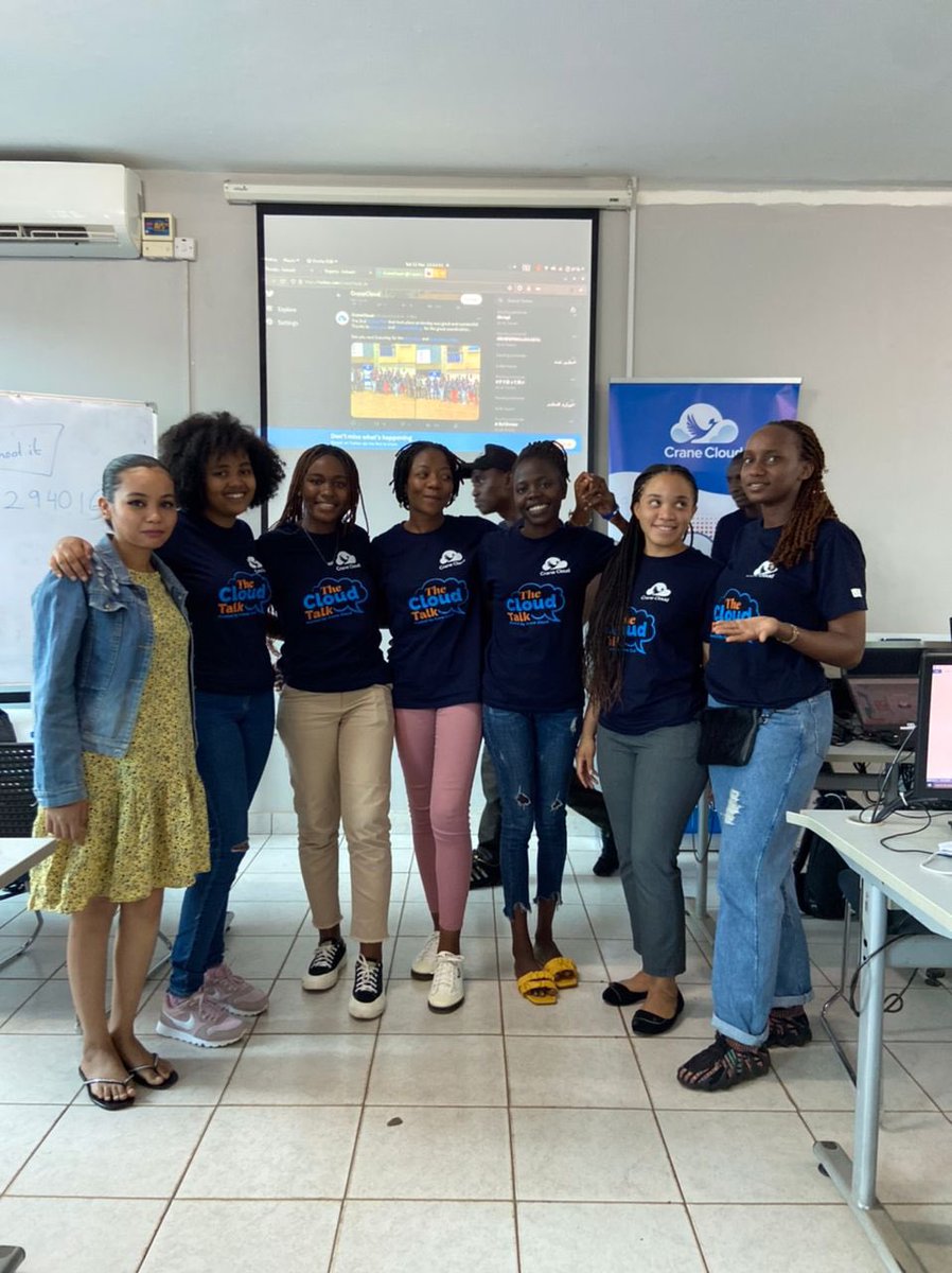CraneCloud_io's tweet image. We had a #WomenDay2023 Moment 🎉 to recognize and appreciate the amazing ladies @CavendishUg that have been coming for all the #CloudTalks .

#CloudComputing