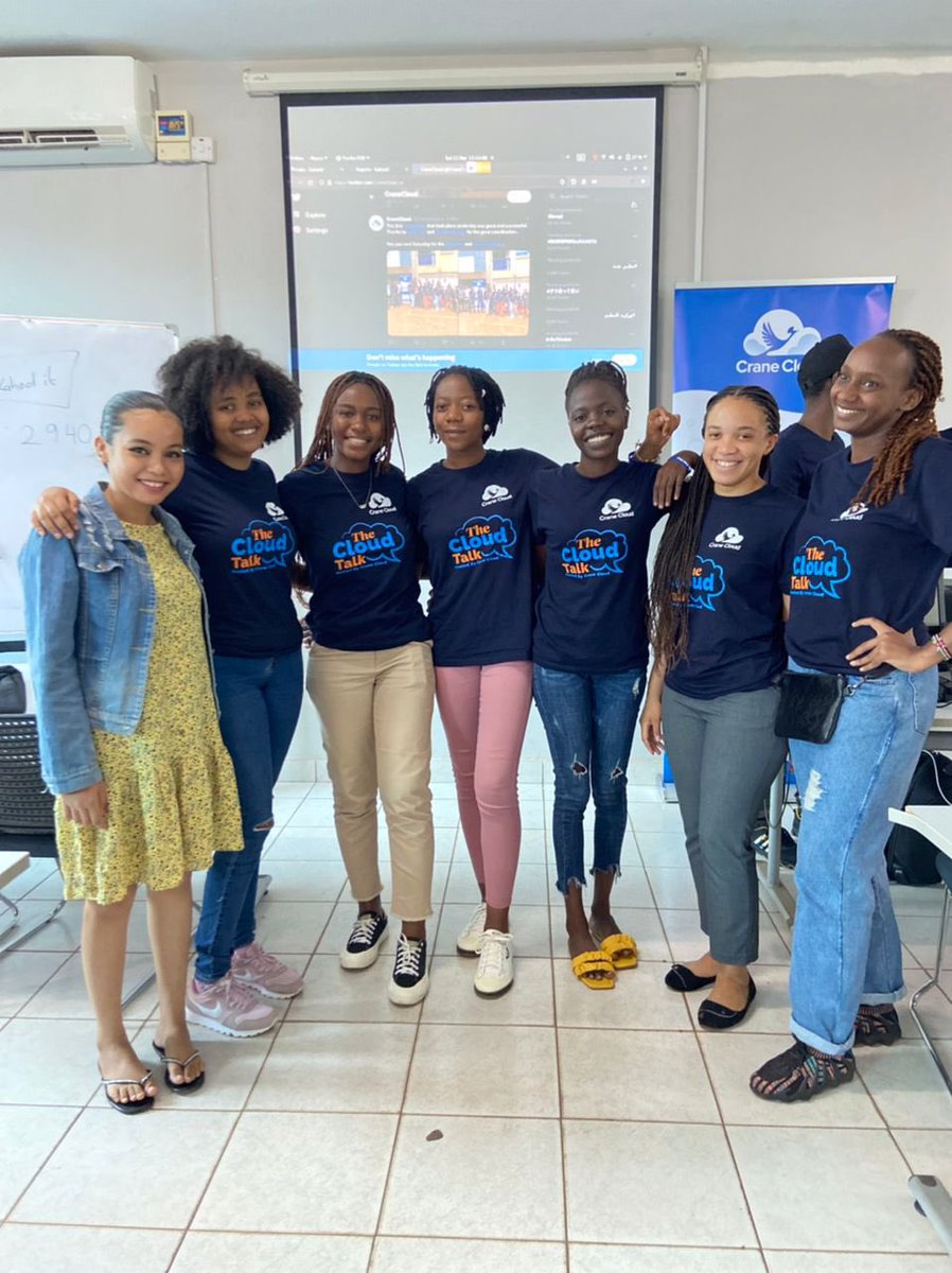 CraneCloud_io's tweet image. We had a #WomenDay2023 Moment 🎉 to recognize and appreciate the amazing ladies @CavendishUg that have been coming for all the #CloudTalks .

#CloudComputing