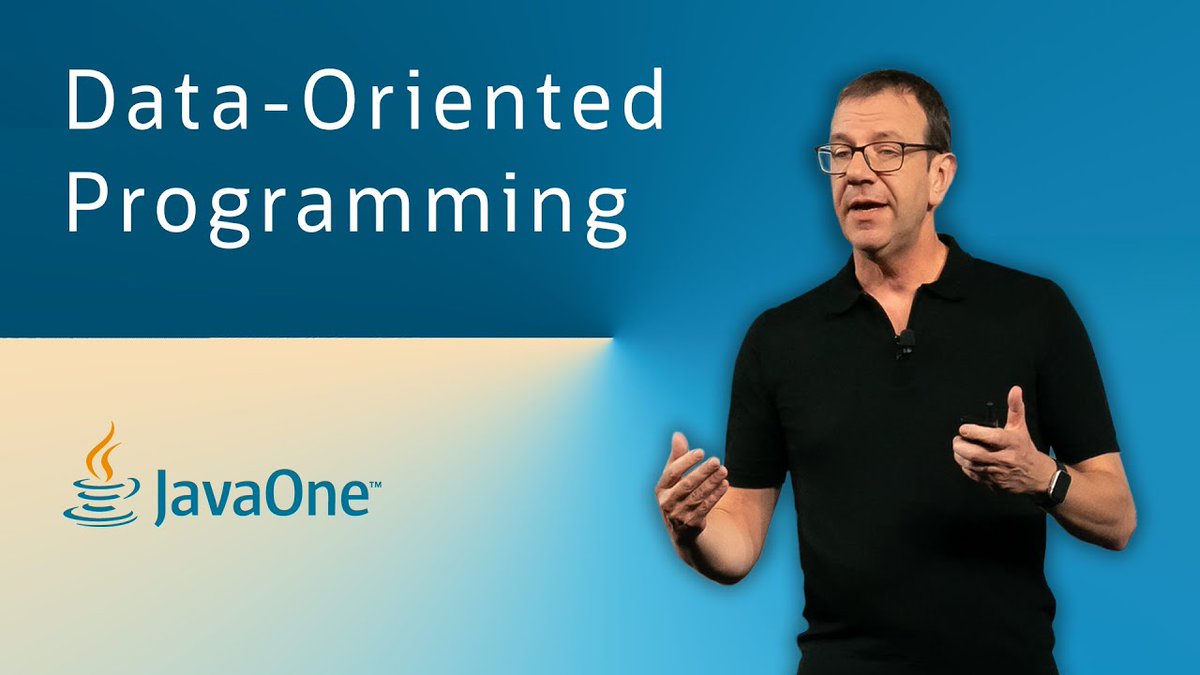Payara_Fish's tweet image. Data-Oriented Programming in @Java
@GavinBierman shows you how three recent features—records, sealed classes, and pattern matching—work together to enable a data-oriented style of programming.
hubs.ly/Q01GclCn0 #dataorientatedprogramming