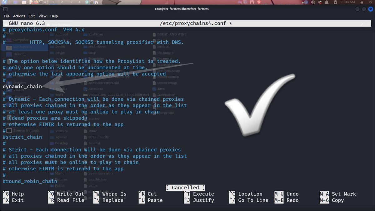 SETTING UP PROXYCHAINS ON LINUX I talked about the darkweb/darknet in ...