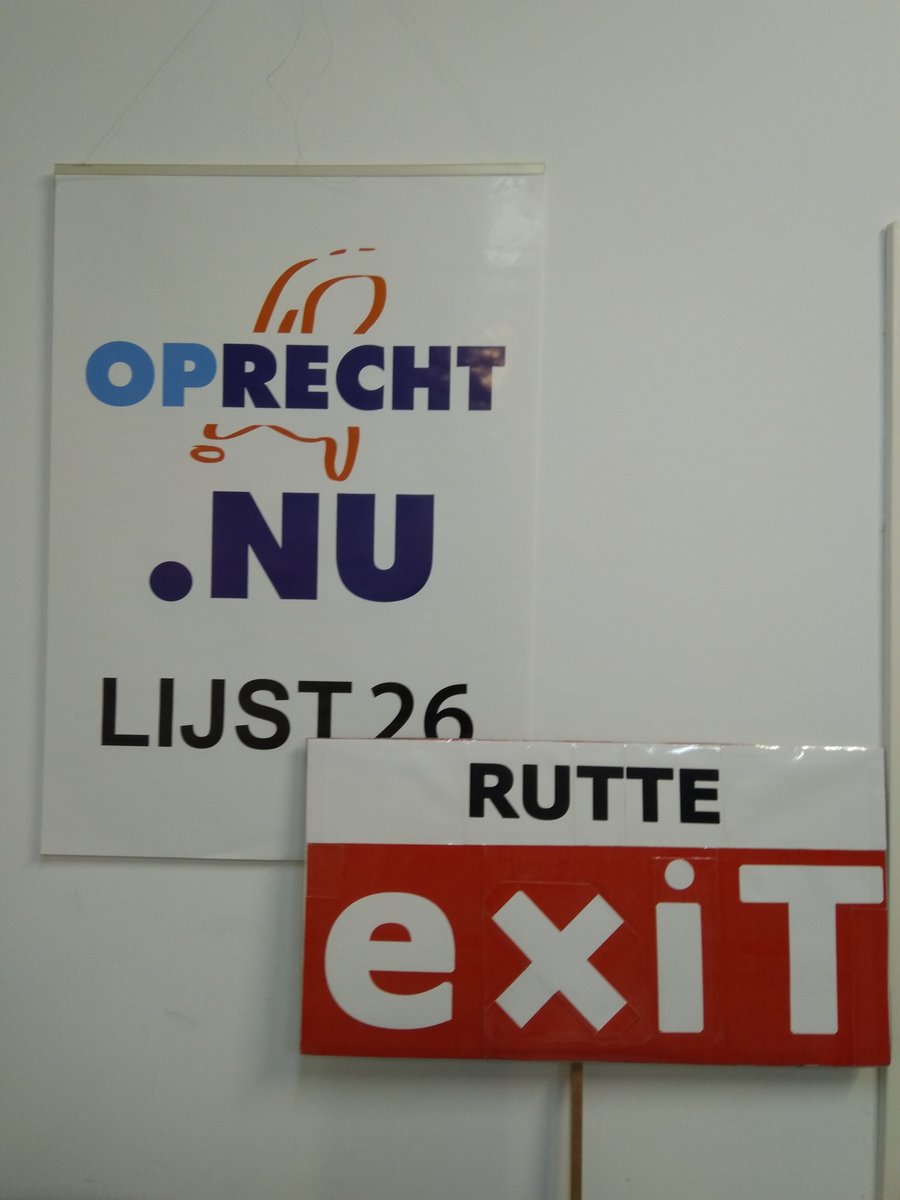 OprechtsNu's tweet image. #Rexit ! Rutte exit!

En ook Wexit. Kappen met dat WEF. 

GEEN NWO WEF wereldregering!
