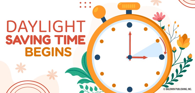 Daylight Savings Time begins this weekend. Don't forget to push the clocks forward one hour. ⏰ ☀️