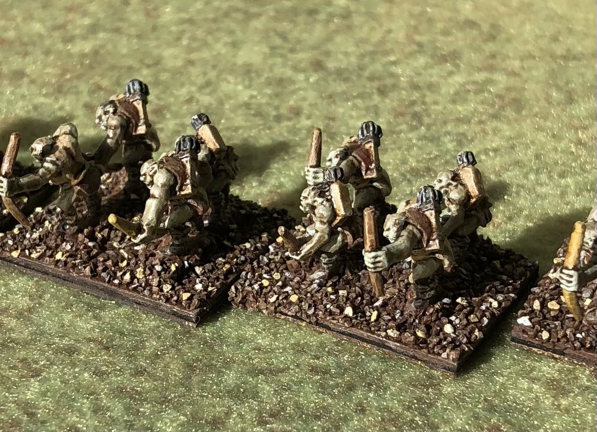 LMT_Studio's tweet photo. More additions to the Orc horde. Orcs and Orc archers from Copplestone in 10mm. #10mm #lotr #wargame #middleearth #copplestone @NorthStarFigs https://t.co/dRcdrdLrfD