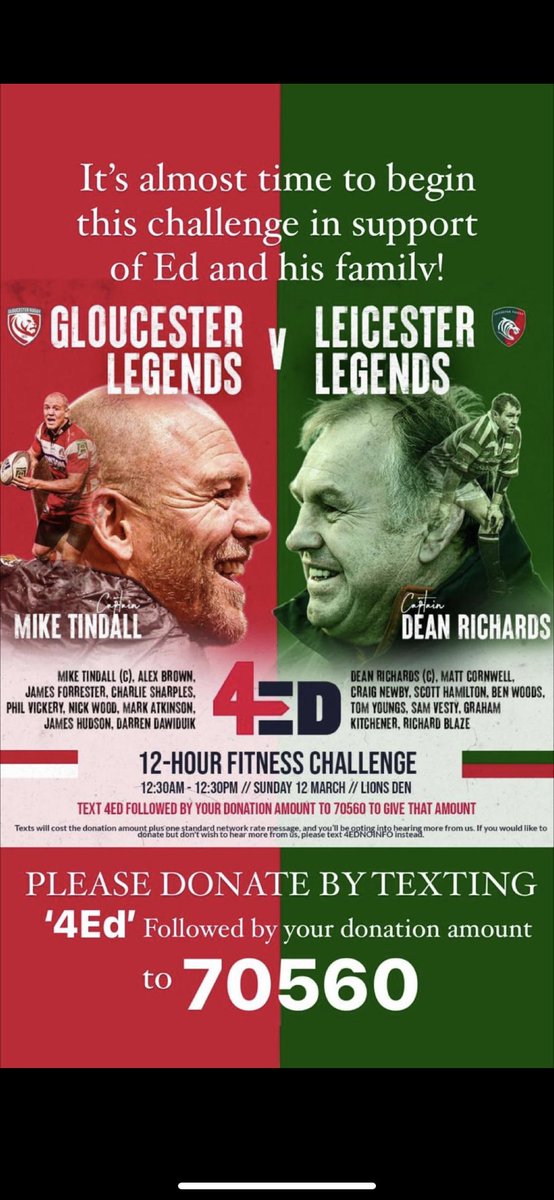 Get behind <a href="/edslater/">Ed Slater</a> and the lads who are putting a good shift in.   <a href="/miketindall13/">Mike Tindall</a> <a href="/BattleOTBalls/">Battle Of The Balls</a> <a href="/Rugbyforheroes/">Rugby for Heroes</a> <a href="/MrNickKnowles/">Nick Knowles</a> good luck boys RT pls and donate!!