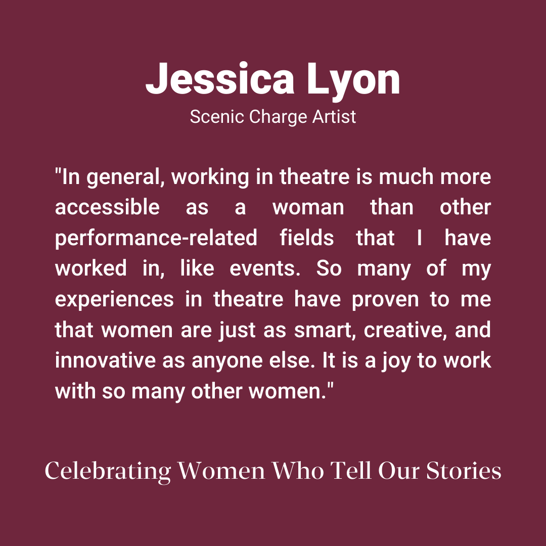 ArizonaBroadway's tweet photo. Happy #WomensHistoryMonth!  Meet Jess and learn how the magic on stage comes to life w/ one of  ABT's talented behind-the-scenes creatives this month as she teaches ABT's first technical Master Class on 03.25. https://t.co/WidxaeMuUn

#education #theatre #arts #peoriaaz #arizona https://t.co/OxyofaN2di