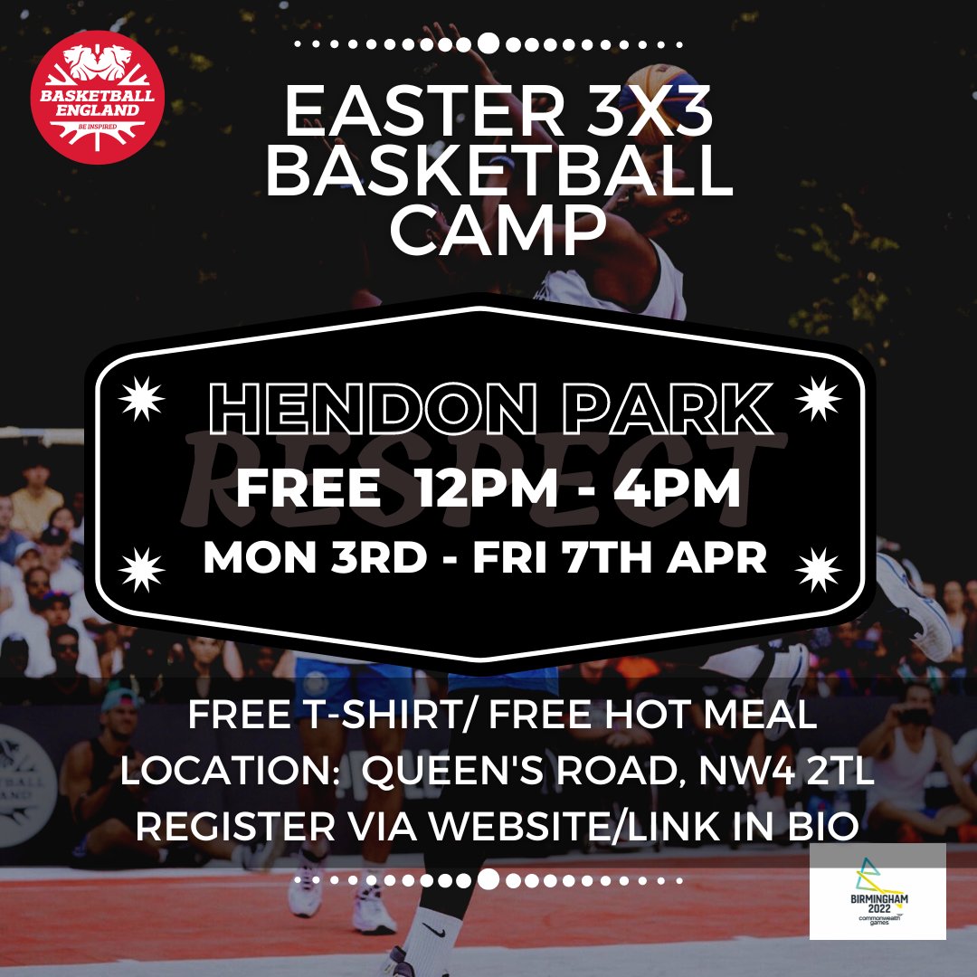 We are delivering a Youth 3x3 Basketball Camp this Easter.
Register Here: forms.gle/ZcNZ1QCY4T35nU…