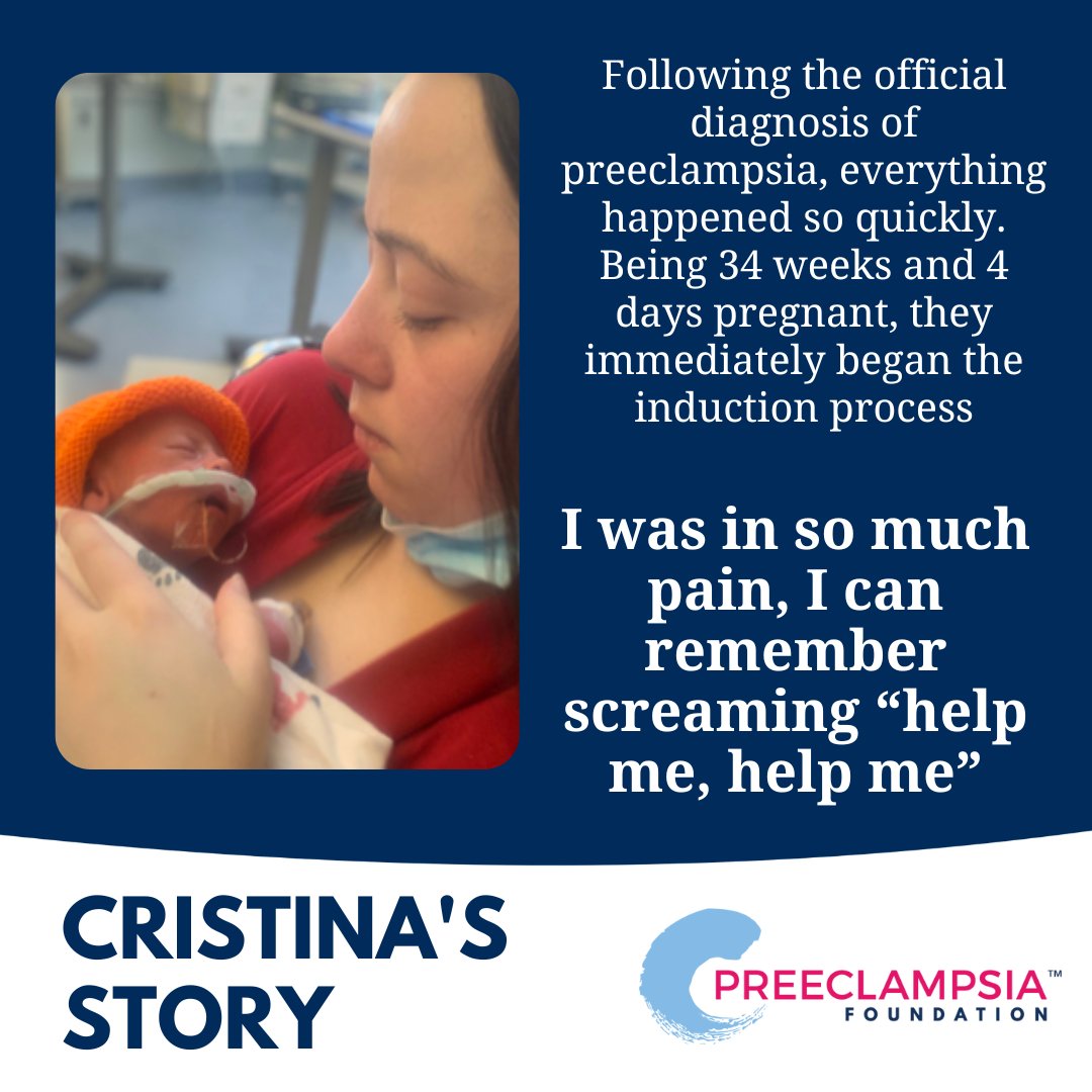 preeclampsia's tweet photo. For today’s #StorySaturday we are sharing Cristina’s story with #hyperemesisgravidarum #hellpsyndrome #preeclampsia #nicu #34weeker "I was in so much pain, I can remember screaming “help me, help me”, "
Read more of Cristina’s story here: https://t.co/re50ELRbsF https://t.co/95Rv84nRsA
