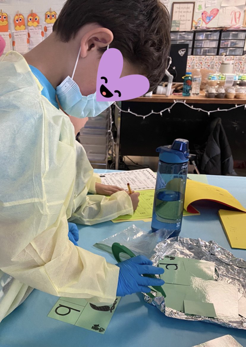 One of my favorite days in kindergarten! Vowel surgery day. Students worked on reviewing CVC words and heart words. They loved getting to be doctors for the day 🩺🤍💙