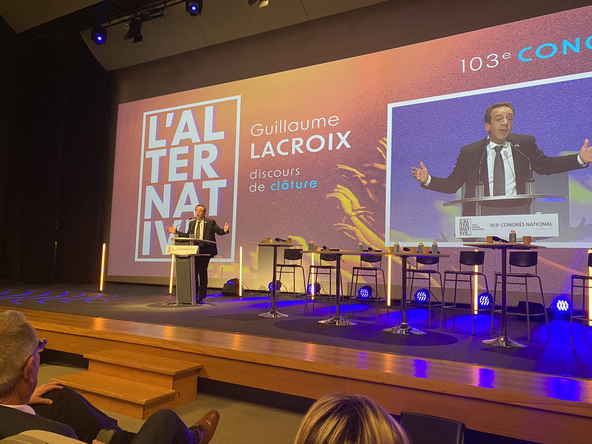 PartiRadicalG30's tweet photo. @Lacroix_PRG 💬 la première des urgences ce n’est pas l’environnement, c’est la planète et pour la sauver il va falloir être radical : nationalisation production et ldistribution de l’eau + obligation par la loi à lutter contre passoire thermique #CongresPRG #LAlternative https://t.co/btDCYNthXD
