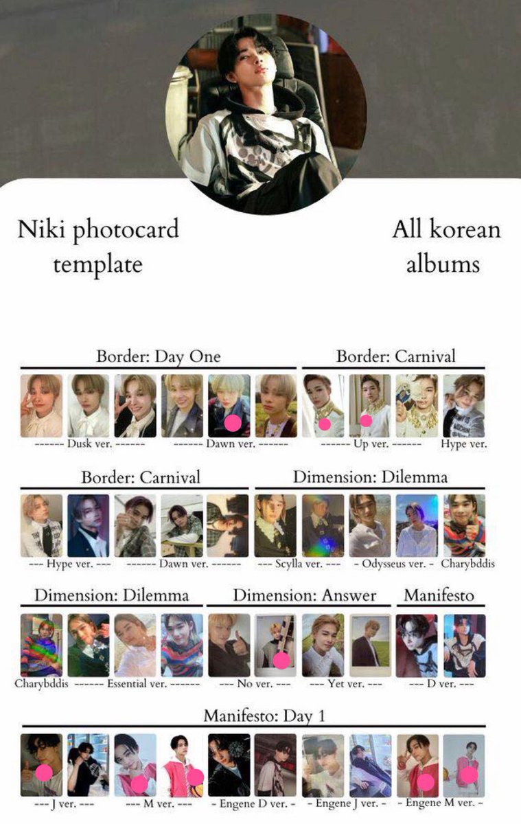 ENHYPEN Marketplace on Twitter "RT patlovesehna wtb lfs niki pc ph