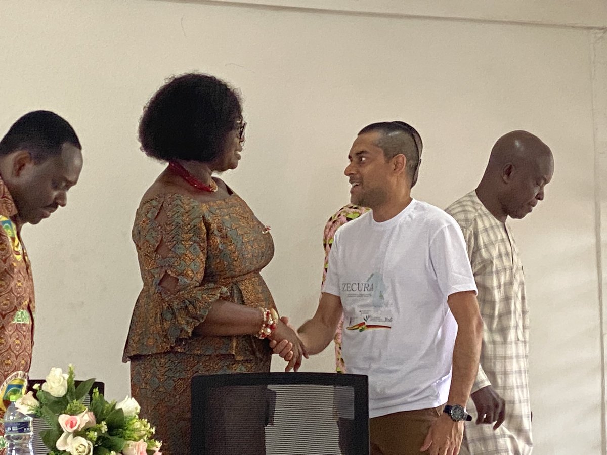 TU_ZECURA's tweet photo. One of the key areas of ZECURA is cooperation with local decision-makers who will eventually drive change in the next couple of years. This is why we visited the Municipal Assemblies of Sunyani East and Sunyani West. #Ghana #Sustainability #UENR https://t.co/gh7pfu7Oft