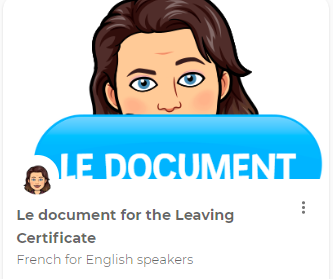 Maggieinthewood's tweet photo. 🇫🇷#LeavingCert2023 @PDST_LCA 🎤#orals #CBA🖥️Q & A: translation, listening, pronunciation & roleplay. @PDST_MFL #FR_teachers_ie @ftaire @jctMFL #MFLie @AIPLF_Ireland #PPLICommunityofPractice 👩🎓Free sign-up:
https://t.co/A3T0XQ1Qz9
https://t.co/VVTEKl7htb
https://t.co/bjWHVXKUF5 https://t.co/viGoakvJzD