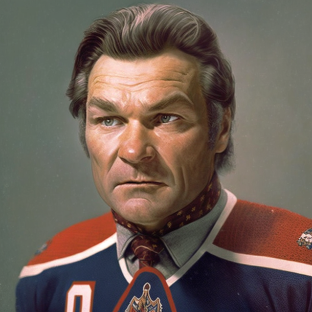 CraigBaird's tweet photo. I asked Midjourney to make portraits of Canada's prime ministers as 1970s-era hockey players.
These are the results!
5. Sir Mackenzie Bowell
6. Sir Charles Tupper
7. Sir Wilfrid Laurier
8. Sir Robert Borden
🧵2/6 https://t.co/Fk59bldgqR