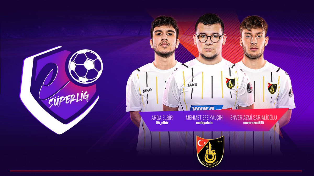eSüperLig'de mücadele edecek takımlarımızı tanıyalım!

Karşınızda <a href="/istanbulspor/">İstanbulspor A.Ş.</a> oyuncuları <a href="/ArdaElbirr/">Arda</a>, Enver Azmi "enverazmi615" Sarıalioğlu ve <a href="/mefeyalcin/">Mehmet Efe Yalçın</a>!

#eSuperLig 🎮