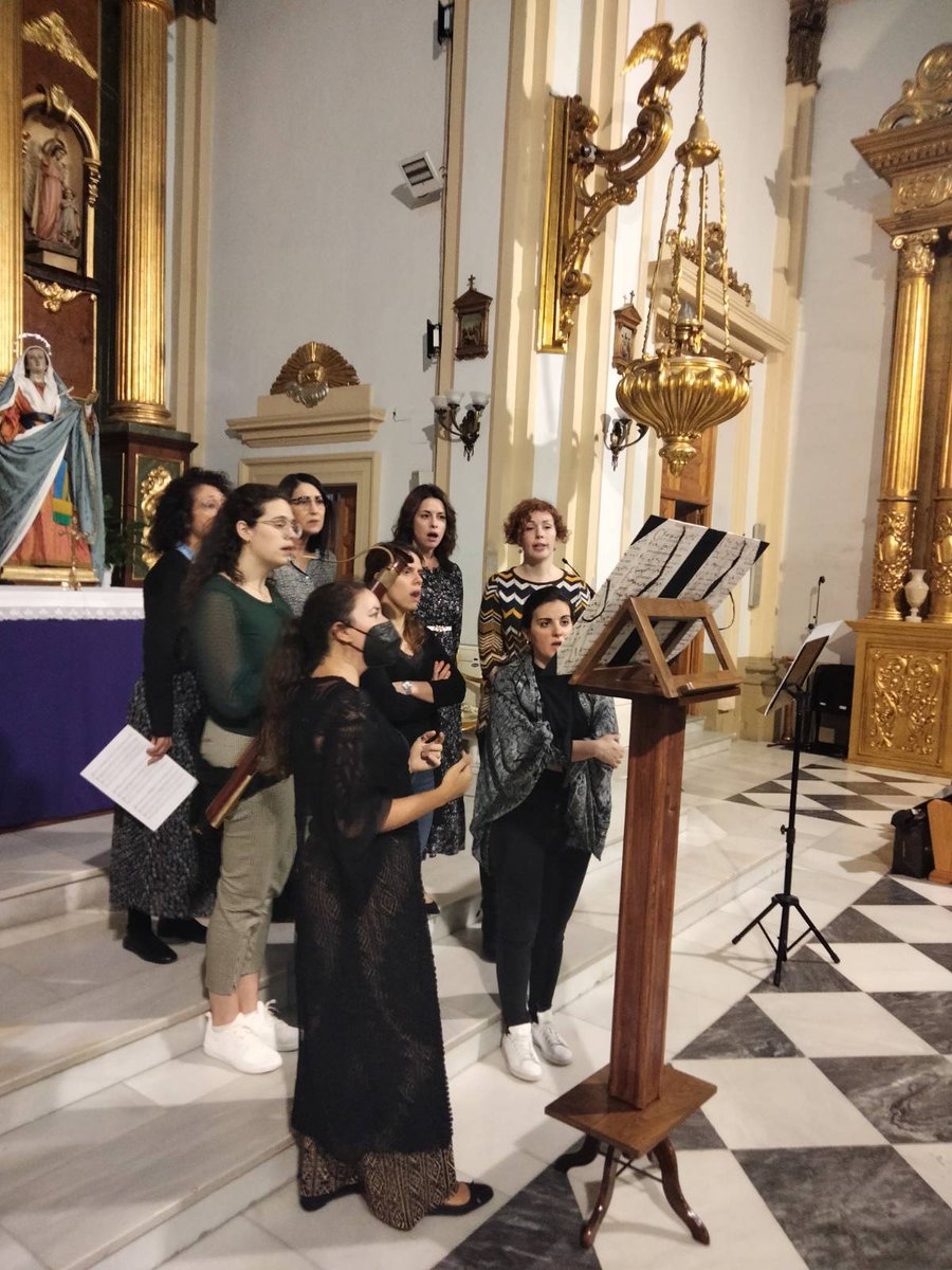 DeMusicaE's tweet image. ¿Estáis ya con todo preparado? ¡Nosotras sí! Nos vemos esta tarde a las 20:30 en la Iglesia de Santiago Apóstol de Lorquí.

O GRAM SENHORA. @arslusitana &amp;amp; @DeMusicaE

@FEMALantigua 

#DeMusicaEnsemble #Femal #femal2023 #lorquí #músicaantigualorquí #CulturaMurcia