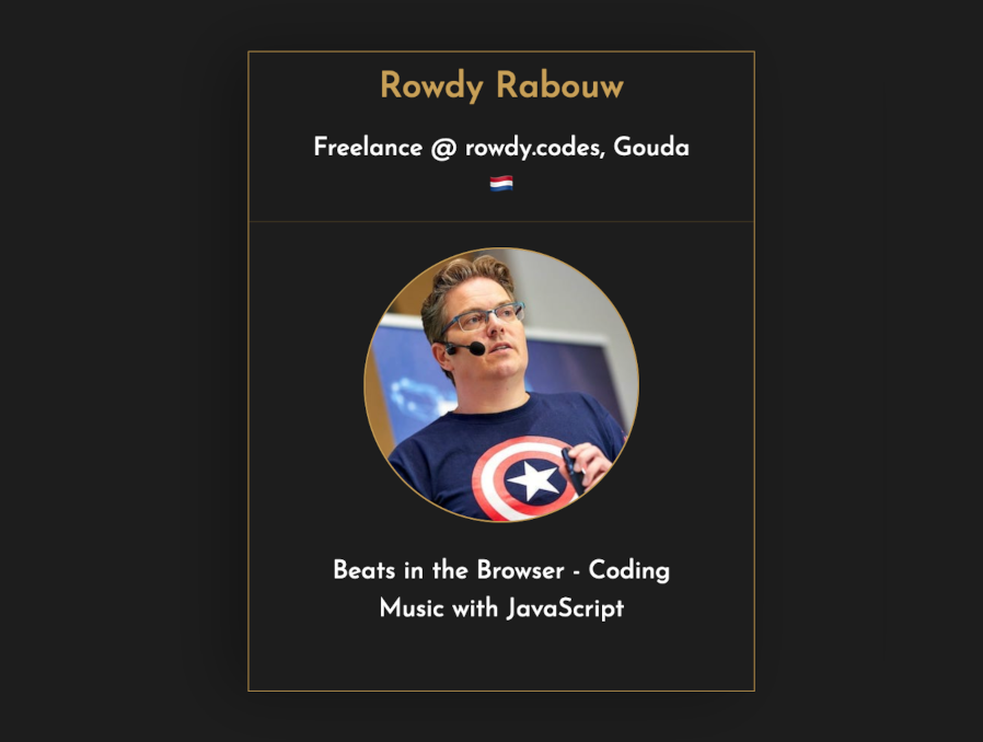 We proudly announce that <a href="/rowdyrabouw/">Rowdy Rabouw</a>, visiting from Gouda 🇳🇱, will be among the #JSDayIE2023 speakers. He will show us how to create Beats in the Browser and teach us how to code music with #JavaScript. 

👀 👉 jsday.ie