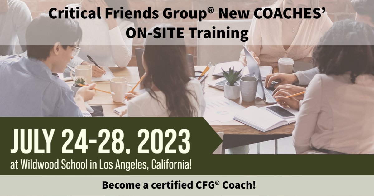 TheNSRF's tweet photo. Seeking to build a trusted community, grow collaboration, and improve your practice? Become a certified CFG Coach this Summer 2023! Register today! >> https://t.co/u7wrUy2eEd
#CFGWork #PLCs #educationalleadership #professionallearning #educators #collaboration #schoolculture https://t.co/f78RbY5ebG