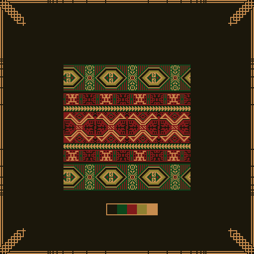 Thoogah's tweet image. #pixel_dailies #EmbroideryPattern
