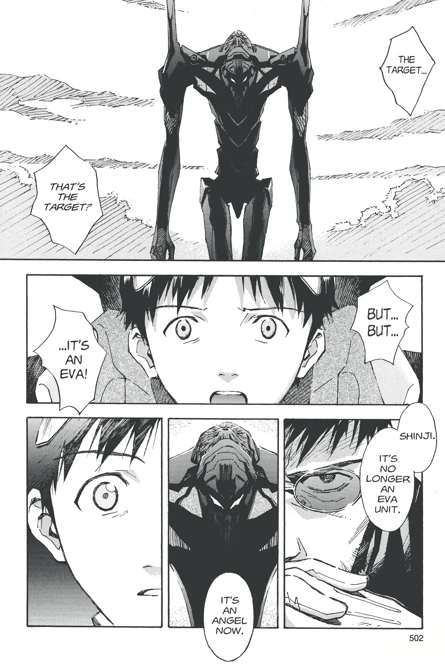 Evangelion Perfect Shots on X: Neon Genesis Evangelion manga chapter 38   / X