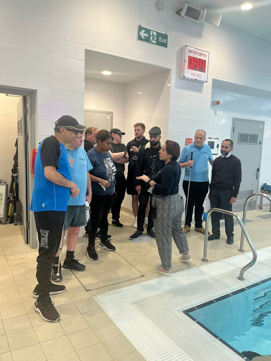 lucywimss's tweet photo. Brilliant VI Forum today on gym/ leisure centre accessibility by London @SLCouncils at @Better_Camden! Including a panel of SLC members, @martinsymcox, @ILF_VI and Better staff, followed by VI Zumba and a touch tour of the gym. Thanks everyone for coming! https://t.co/GGBsmgiAIB