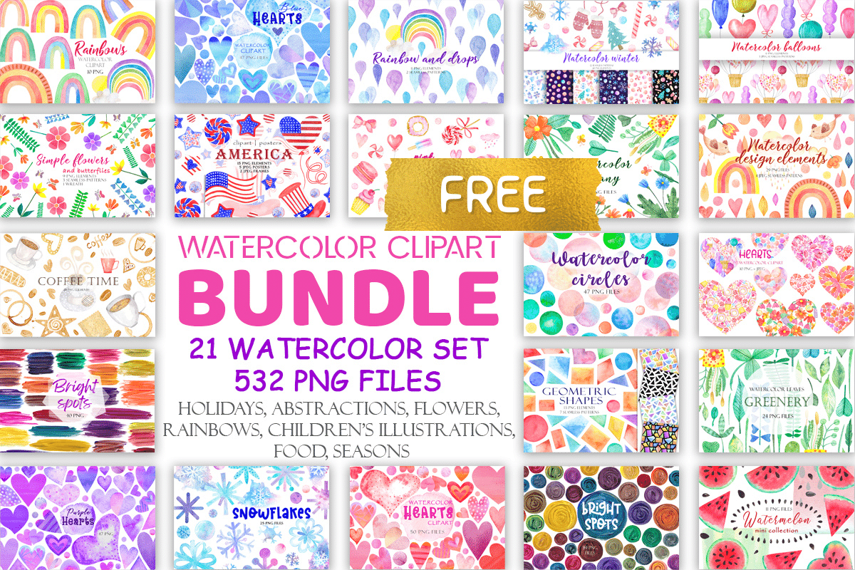 merrymakewell's tweet photo. This amazing FREE bundle of watercolour clipart is expiring soon!  Get it before it's gone:
https://t.co/RXwVwc66Un https://t.co/iXwGbHQa1H