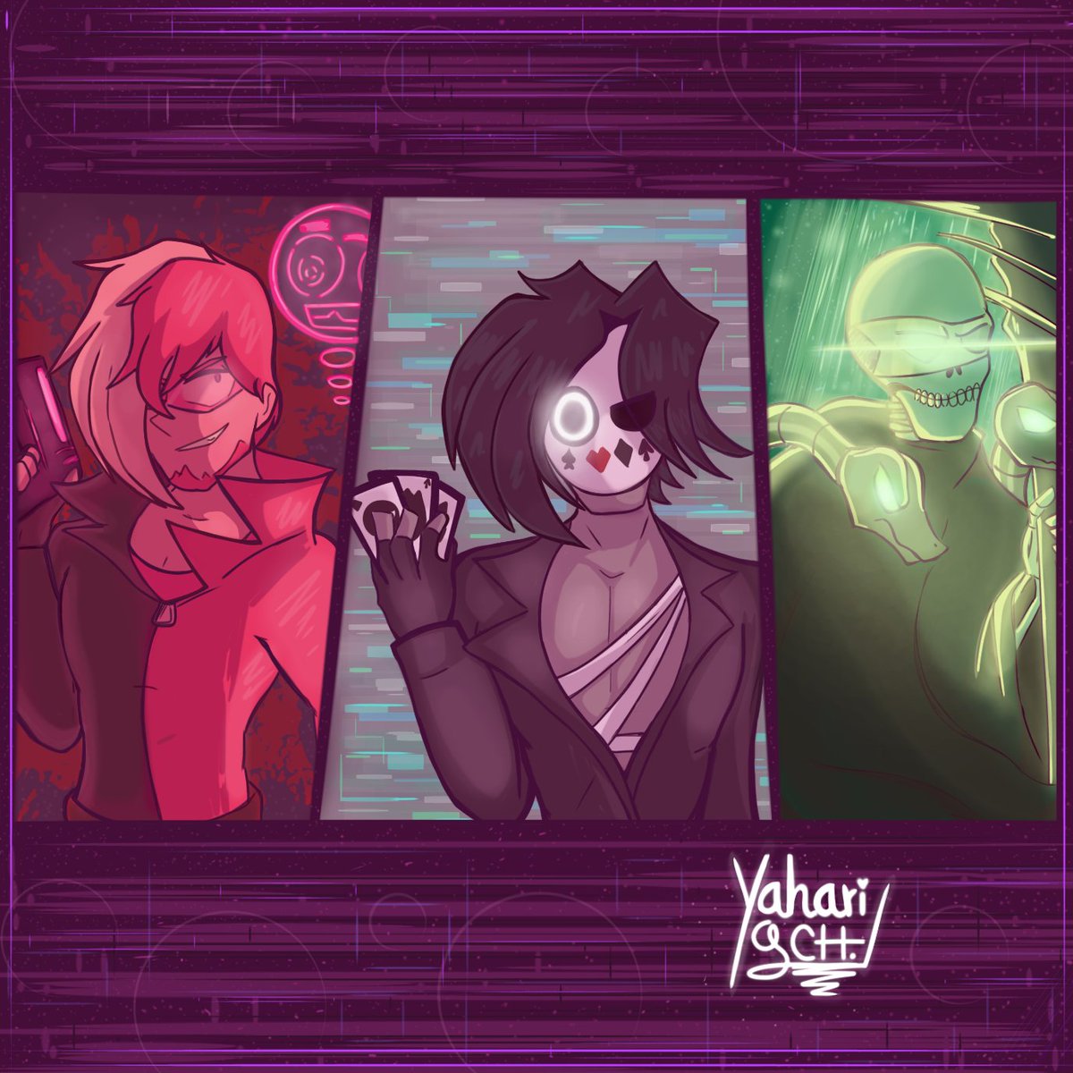 I know i haven't posted anything in a while, but i finally had a few days off to draw Abrahm, Xavier and Goliath
#irisofficial #dagames #AbrahmValentin #XavierRotom #GoliathsThrone