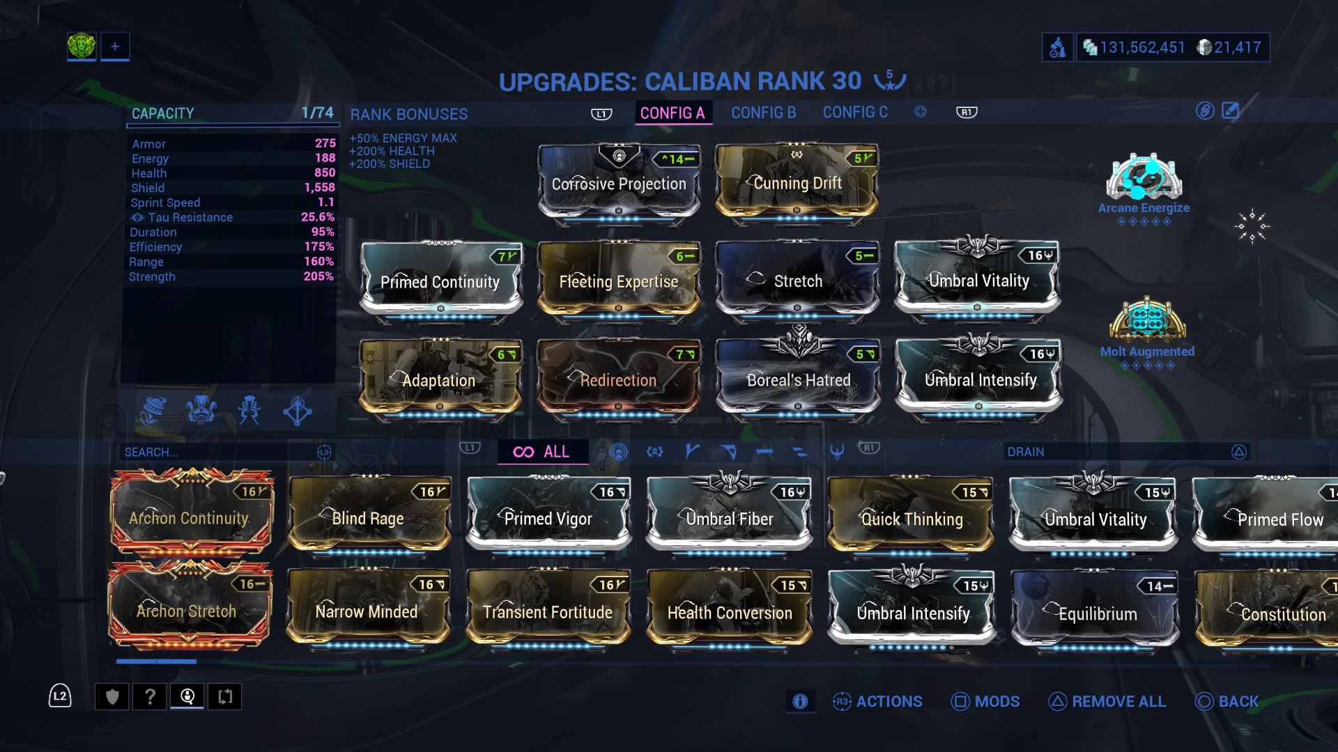 Sharing my Caliban build - Warframes - Warframe Forums