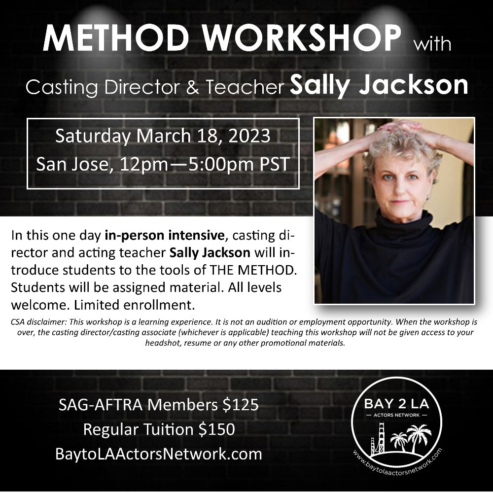 fearless_actors's tweet photo. *LAST CHANCE* for March In-Person Workshop! - https://t.co/HnLuA4xQGK Do you know the difference between Meisner Technique and "The Method"? Are you interested in stand-up comedy? This class is for you! https://t.co/oicvRK2E9Y