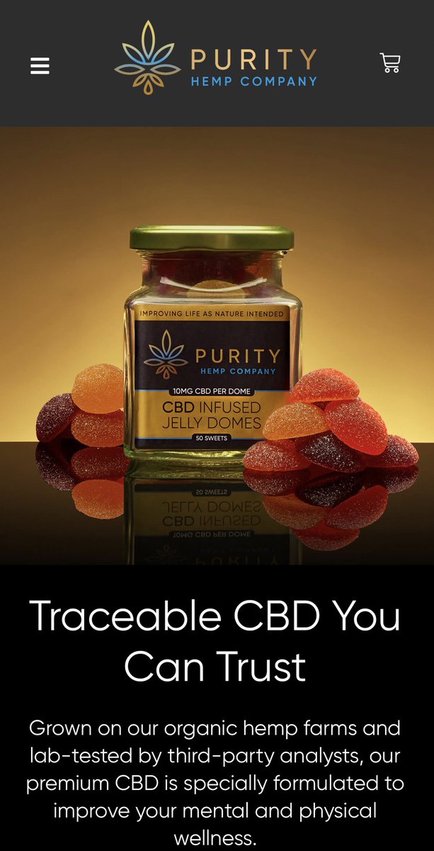 If you think they look good…wait to you try them! 1000mg of Pure Organic Broad Spectrum CBD @purityhempco