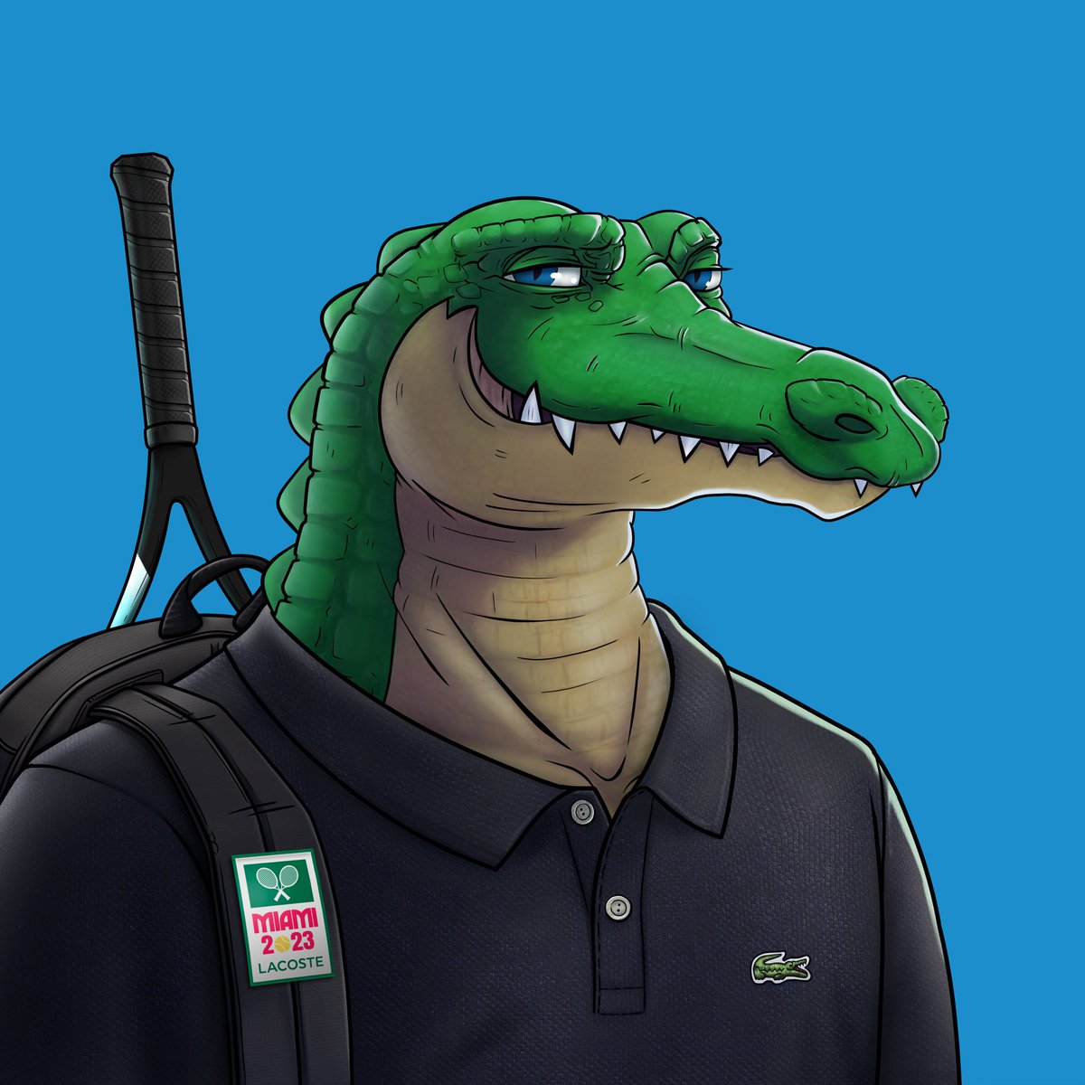 Lacoste's tweet image. The crocodile pursue its journey and our next stop will be @MiamiOpen 🌴. 
It may be the moment to check your PFP, you may have utility 🎟️ you didn’t suspect. 

Want to know more about it? 
Join us in our @discord swamp. 🐊🚀

discord.gg/undw3
#UNDW3 #MiamiOpen