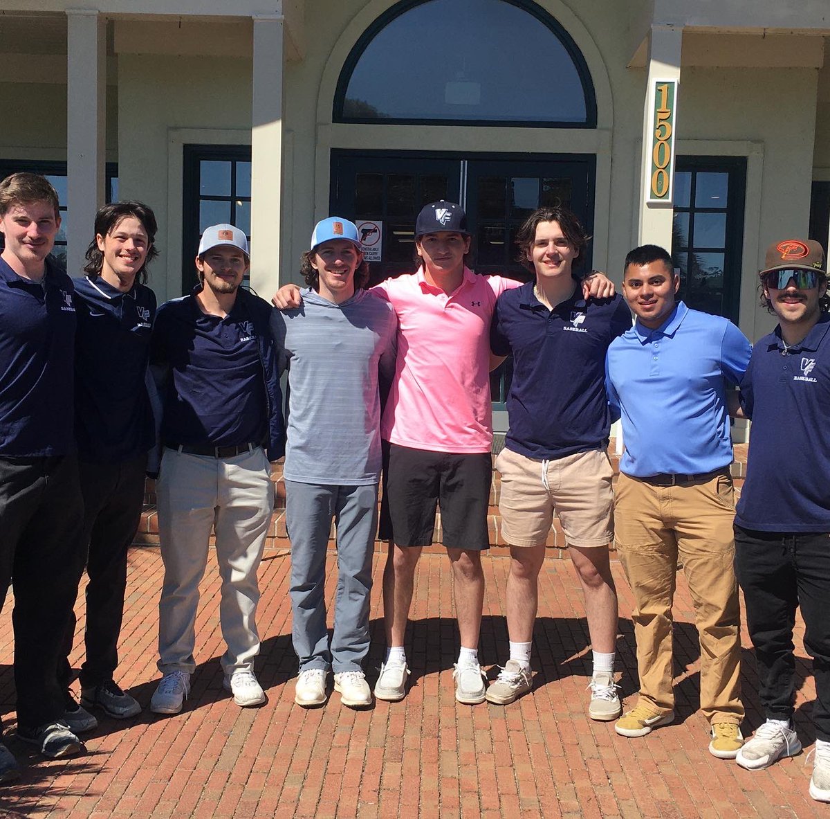 UVFbaseball's tweet photo. Myrtle Beach 2023 is in the 📚! Guys worked hard &amp; made it happen!
Played good ⚾️ all week &amp; added to the win column!
Great memories at 1st annual Patriot Open™️ sponsored by wet eggs @D3BaseballPod. Great meals like Rioz made things even better! Future is bright! #ForgeOn⚒️ https://t.co/FbaCtrEuf3