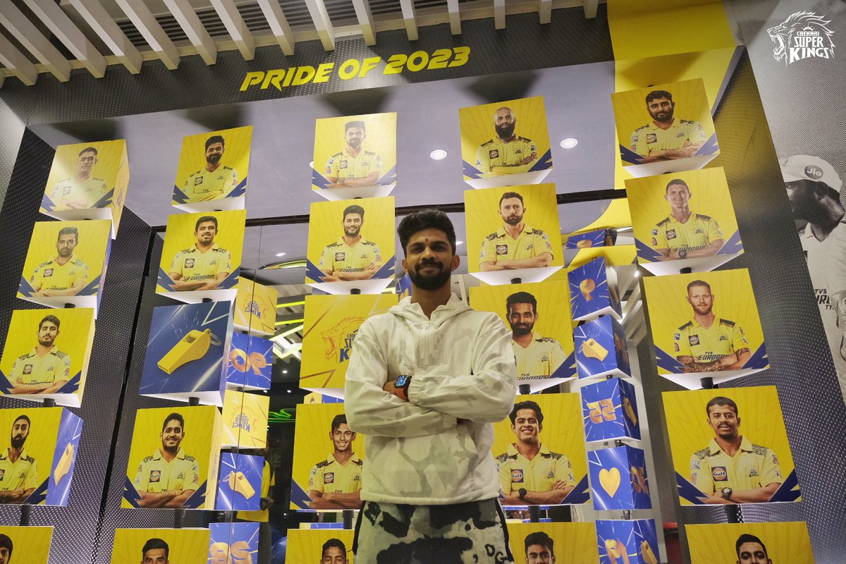 Sportsbuzinfo's tweet photo. The present & Future of CSK has arrived.
Time for the Rutu show in IPL.
#CSK #cskupdates #IPL #ruturajgaikwad https://t.co/HBhZVrOhA3