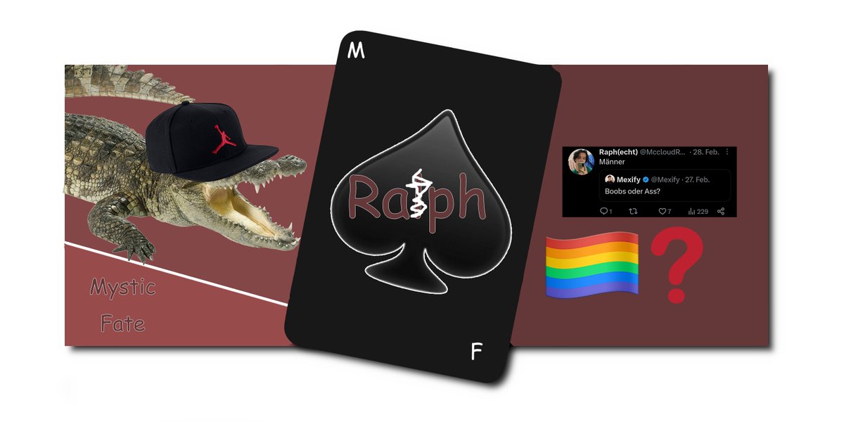 Öhm joa, was geht Friendos!
Heute soll ich offiziell <a href="/MccloudRaph/">Raph(echt)</a> announcen, aber da Joshi noch kein Banner gemacht hat, musste ich eins machen.

Willkommen tho, kriegst in 3 Monaten save dein richtiges Banner!