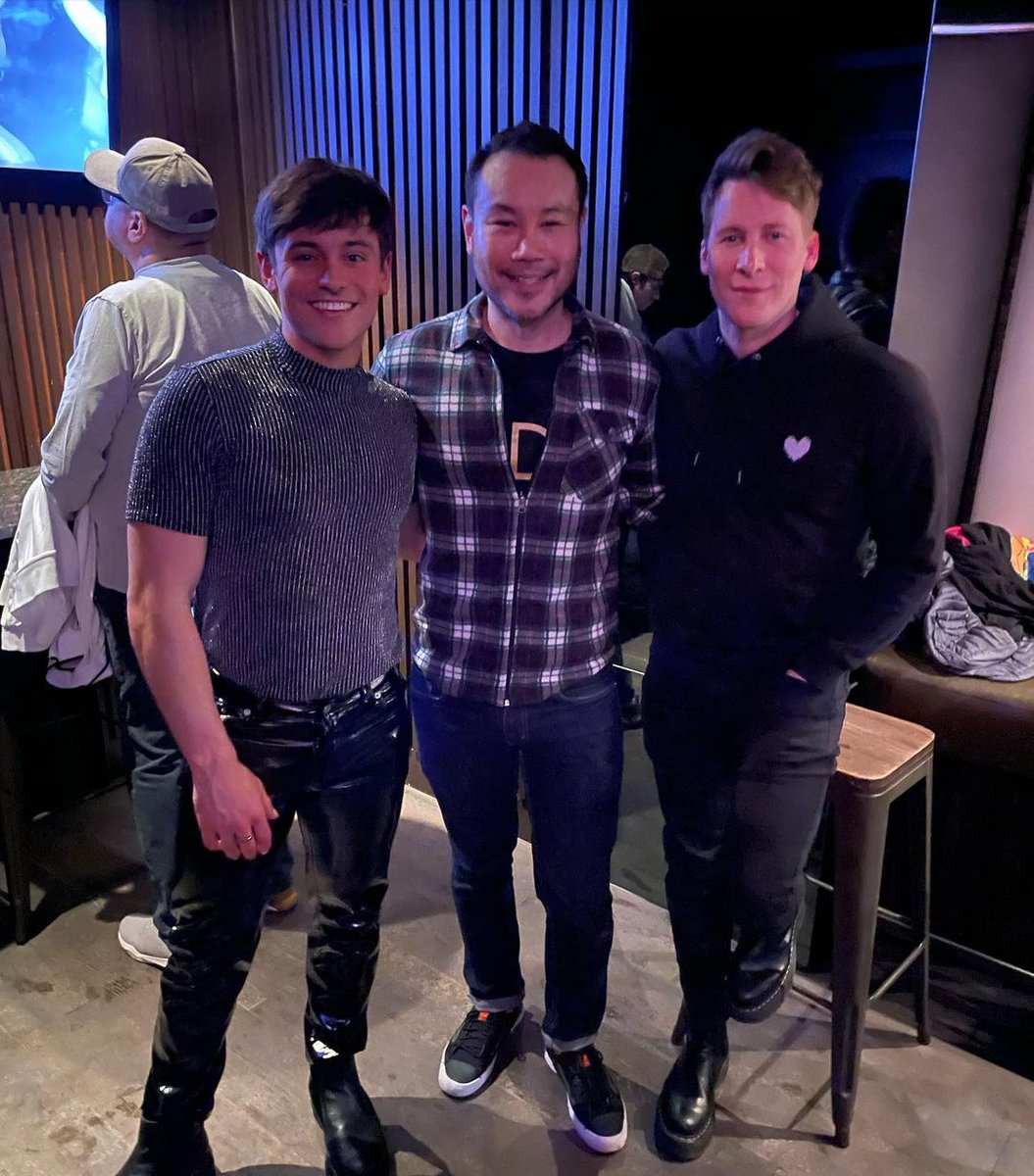 "Thank you for empowering, encouraging and inspiring all of us"🏳️‍🌈💪

<a href="/listerlim/">Lister</a> with @DLanceBlack &amp; <a href="/TomDaley1994/">Tom Daley</a> at <a href="/NumberNineDC/">Number Nine</a>... 

instagram.com/p/Cpo_0oyOgx6/