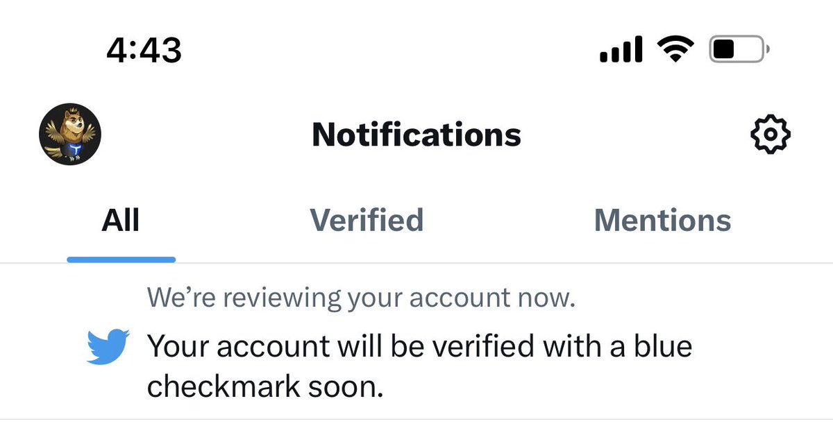 twogeinu's tweet photo. $TWOGE with Blue Checkmark coming soon 🥰#twoge #twogeinu https://t.co/7KyMvzWTOX