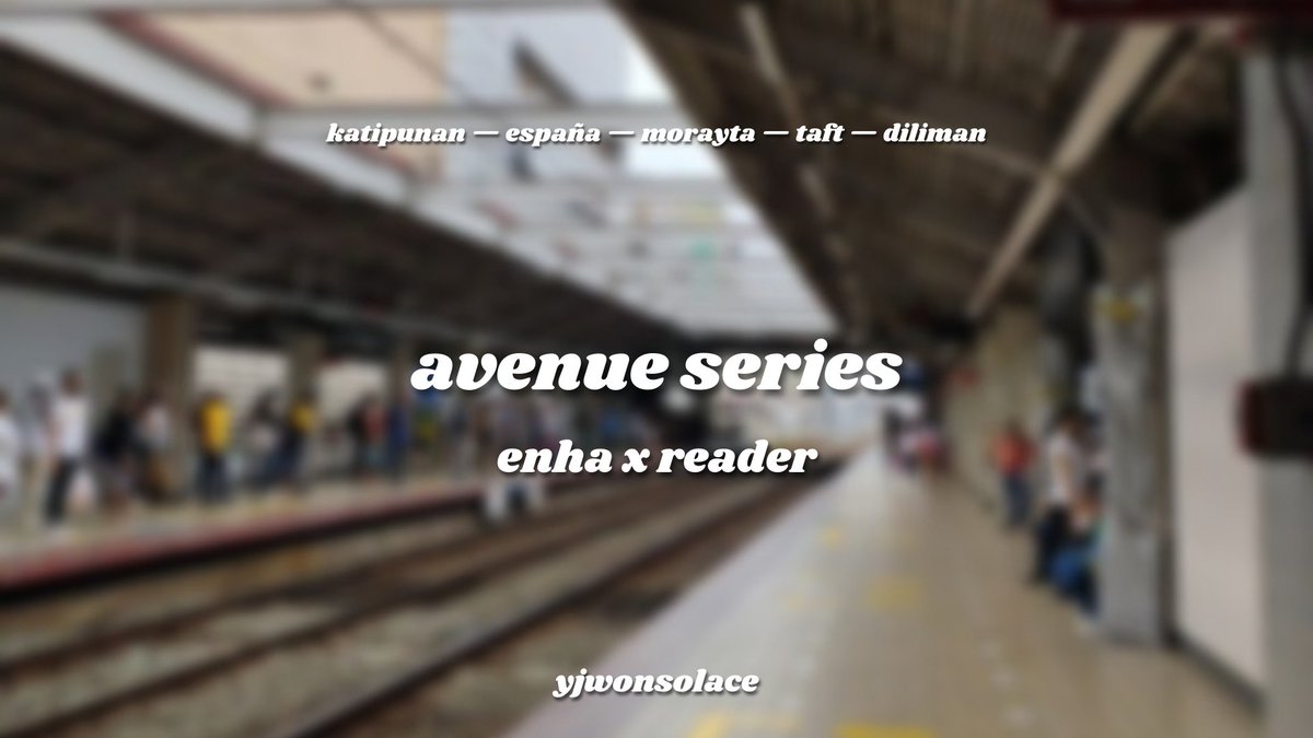 # avenue thread series — enha x reader