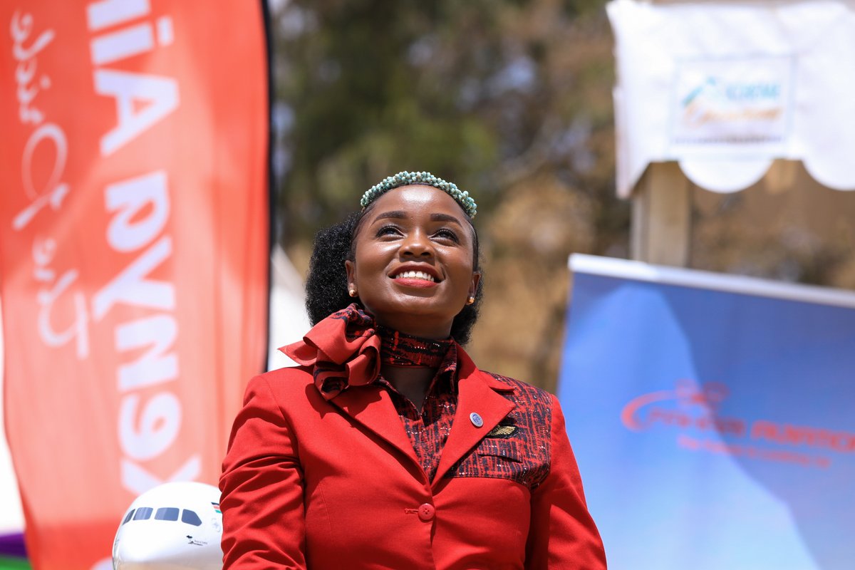 KenyaAirways's tweet photo. Something MAGICAL is about to happen in Nairobi at #MKO2023. Look up to the skies. #MKO2023 #BirdieTheKQWay #SwingWithPride https://t.co/YLHhLoMyJv