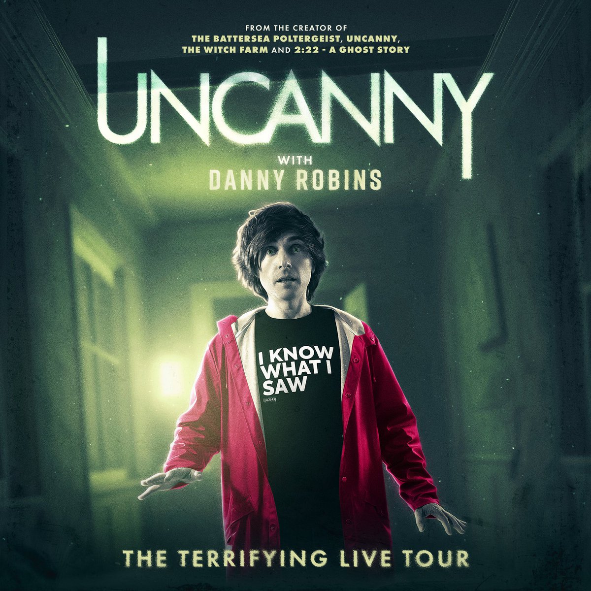 matthewgrace's tweet photo. I've gotten to work on some pretty cool projects in my time as a designer, but I have to say this one of the BEST. 

As a huge fan of the podcast, it was an utter pleasure to create the key artwork for Uncanny and @danny_robins LIVE UK Tour #iknowwhatitour https://t.co/YA2ssvqYGp