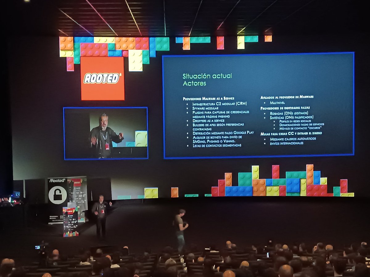 afernandesvigo's tweet image. Malware bancario en @rootedcon con @jordimurgo #ROOTEDCON