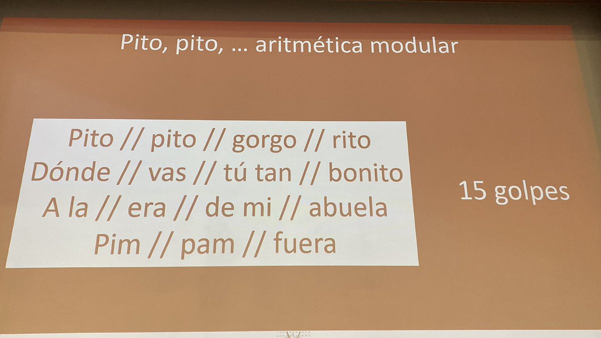 rubiq's tweet image. 15 golpes módulo el número de niños @ClaraGrima #VJEMA