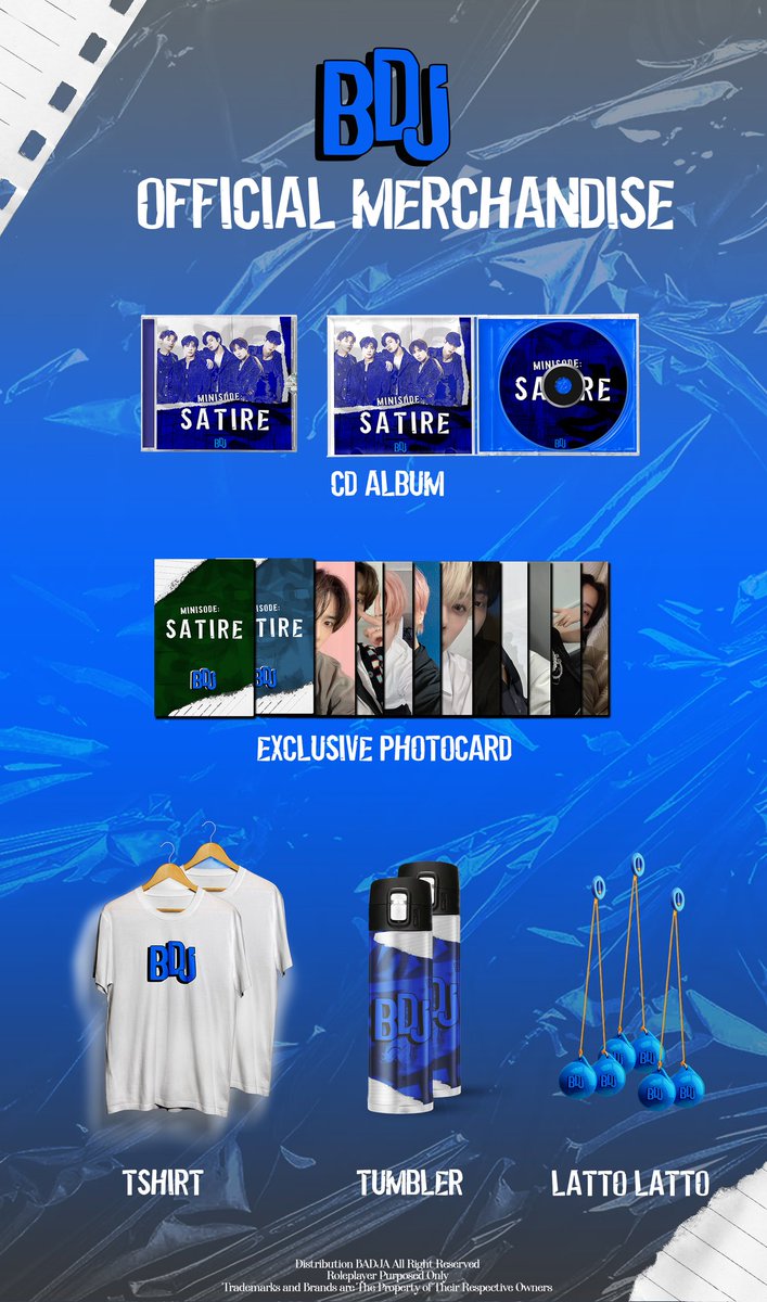 BADJAOFC's tweet image. ㅤ
️️ ️️️️️️
ㅤㅤㅤㅤㅤㅤㅤ 𝐁𝐀𝐃𝐉𝐀
ㅤㅤㅤ❝ 𝘔𝘐𝘕𝘐𝘚𝘖𝘋𝘌 : 𝐒𝐀𝐓𝐈𝐑𝐄 ❞
ㅤㅤ━━━━━━━━━━━━━━
ㅤㅤ March 11th — March 18th, 2023
         𝟑𝐫𝐝 𝐌𝐢𝐧𝐢 𝐀𝐥𝐛𝐮𝐦: 𝐏𝐫𝐞-𝐨𝐫𝐝𝐞𝐫

ㅤㅤ #BADJA #MINISODE #SATIRE 

️️ ️️️️️️