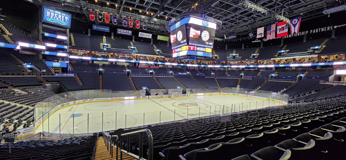 #OHSAA ICE HOCKEY: Good morning from <a href="/NationwideArena/">Nationwide Arena</a>, home of today's Ice Hockey State Semifinals!
First game is Northview vs University School at 9 am.
Second game is Liberty vs St. Ignatius at 12 pm.
Get ready with all the information needed here ➡️ ohsaa.org/Sports-Tournam…