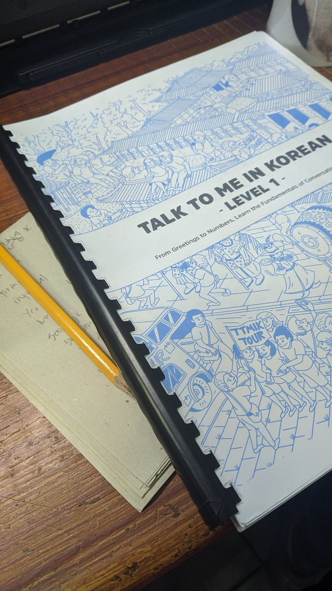 yoursdiviana's tweet image. 안녕하세요!

Started TTMIK Level 1 ☺

#languagelearner #langtwt #koreanlanguage #ttmik