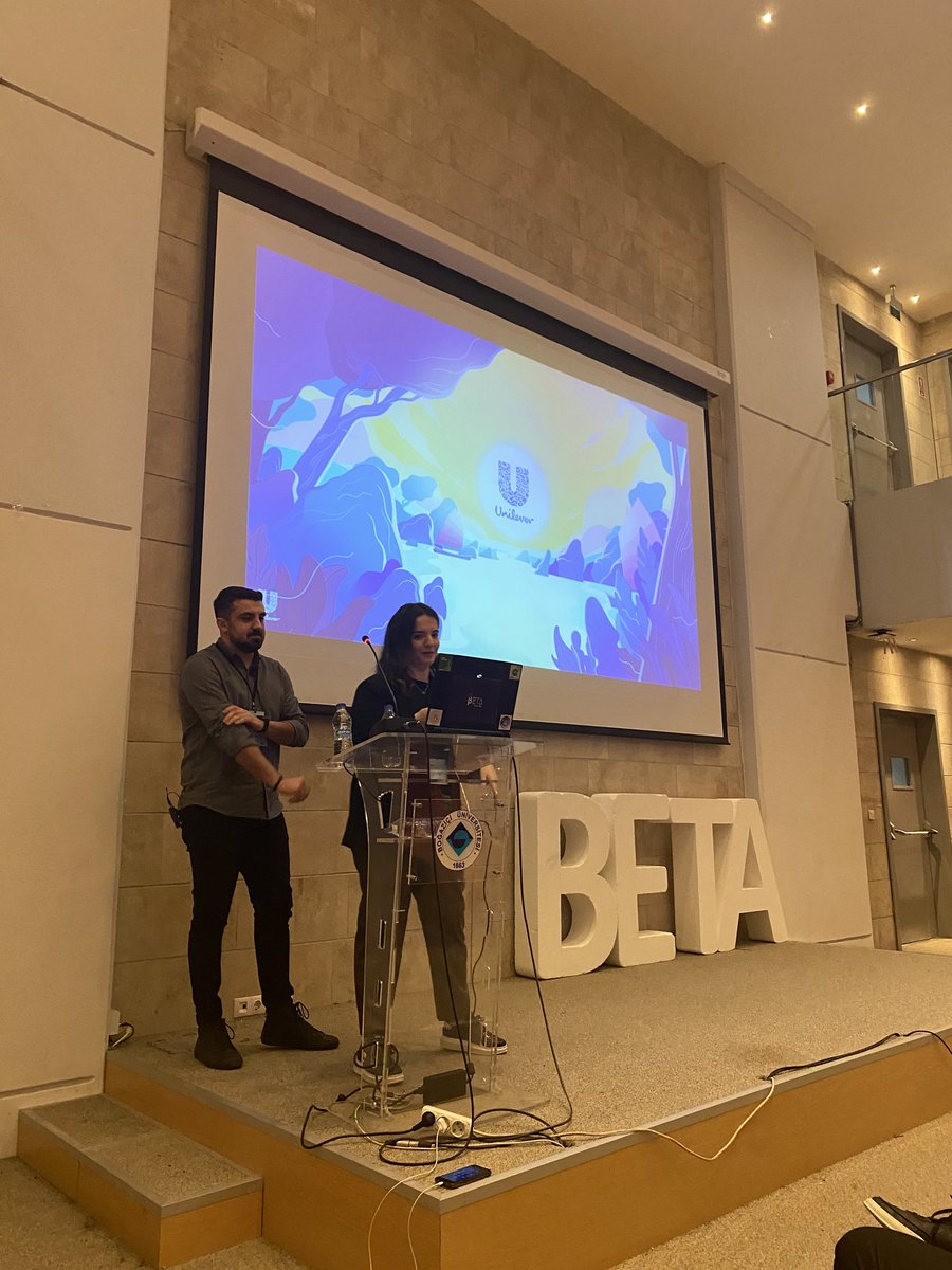 buecieee's tweet photo. Unilever da bugün BETA'daydı #BETA23 https://t.co/zxAZqwT8TZ