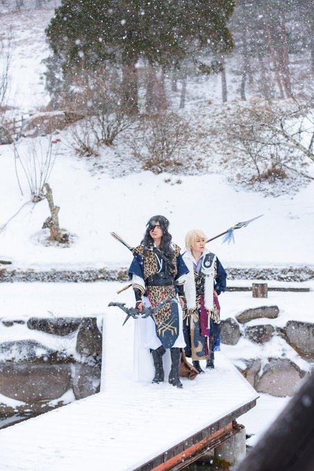 頂いた雪ロケ写真、良い写真ばかりでありがたいです。撮影  様 #上田市 #武石Thunderbolt Fantasy 東