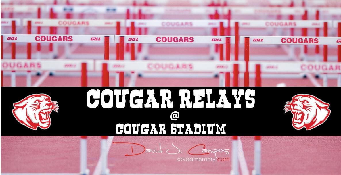Good Luck to All Canyon Track & Field Athletes at the Cougar Relays. #RedBurnsBrighter 🐾🔴 @AthleticsCanyon @GamezGlenn @xc_canyon @canyonhscougars @DavissonDustin @CoachLeonardTX
