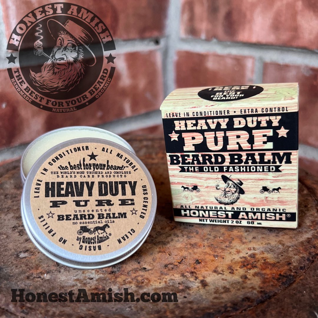 We understand that some folks may not want any scent in their beard products, so we've created unscented versions of our Classic Balms! 

#naturalsoap | #thebestforyourbeard | #beardoil | #beardbalm | #beardwax | #honestamish HonestAmish.com