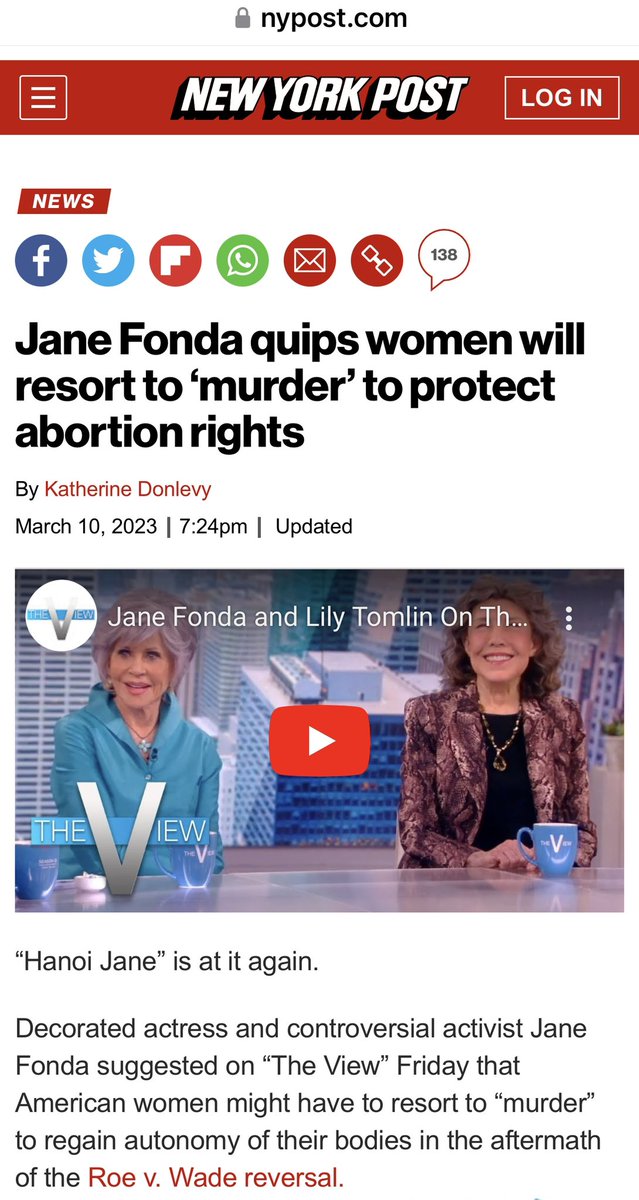 Sablelove2's tweet photo. @Janefonda @colbertlateshow @StephenAtHome You never learn from your hate speech.  Welcome back Hanoi Jane! 😏 https://t.co/g3380PUPLS