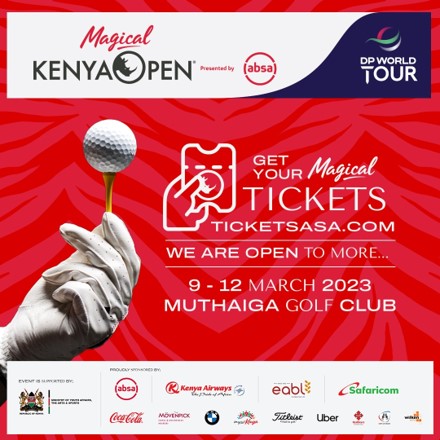 CapitalFMKenya's tweet photo. Don't miss out on the magic this weekend at #AbsaPresentsMKO2023 ✨ ⛳

Get your tickets here: https://t.co/LYTBgMNRj5

 #InTheRightPlace #Africanacity https://t.co/0cglGnkBKC
